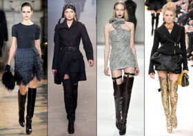 the-knee boots by Loewe